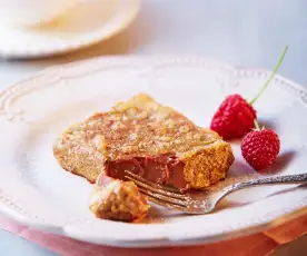 Leche frita de chocolate