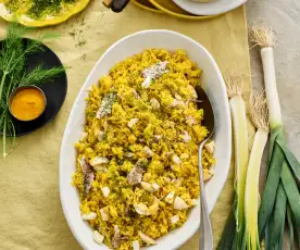 Arroz de carapau - Kedgeree