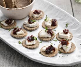 Crackers de quinoa