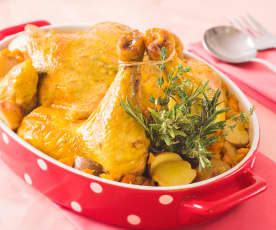 Pollo al horno