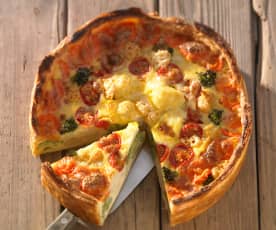 Appenzeller-Gemüse-Quiche