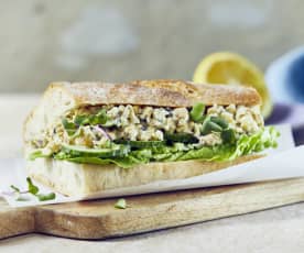 Veganes "Thunfisch" Baguette