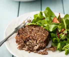 Lentil, Mushroom and Nut Patties