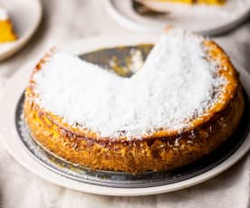 Torta di patate dolci e cocco (senza glutine e senza lattosio)