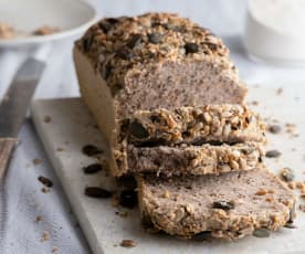 Pão de trigo sarraceno, chia e sementes