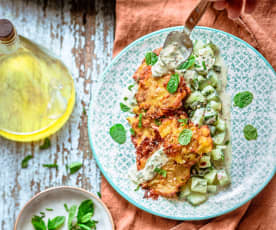 Salade de crispy potatoes