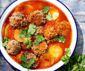 Tajine de boulettes de sardines