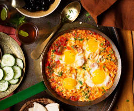 Menemen (Revuelto de verduras picante) - Turquía