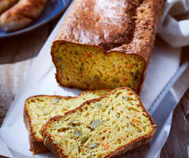 Zucchini-Karotten-Brot