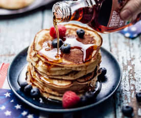 Pancake au sirop d'érable (USA)