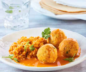 Albóndigas de tempeh