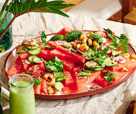 Thai watermelon salad