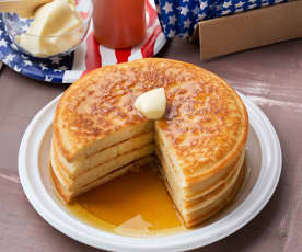 Hot-cakes esponjosos