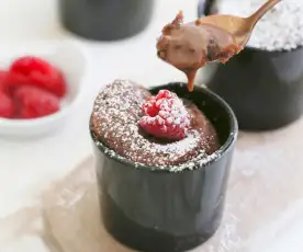 Steamed Chocolate Lava Cakes (Metric) (TM6, TM5)