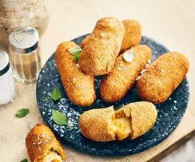 Croquettes de patates douces à la mozzarella