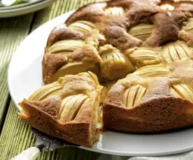 Bolo de maçã