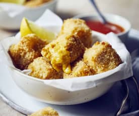 Vegane Cheese-Nuggets