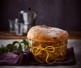 Panettone mit Schokostückchen