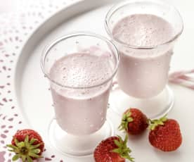 Batido de fresas