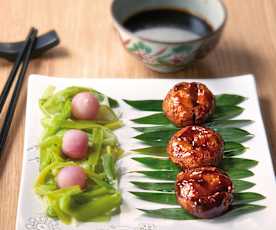 Polpette di pollo giapponesi