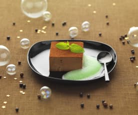 Pavés chocolat écume de menthe