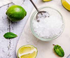Glace pilée