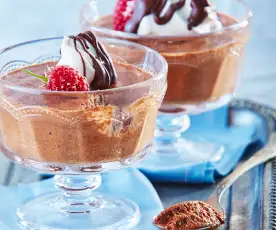 Mousse de chocolate