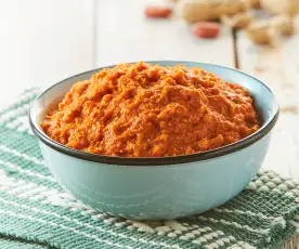 Salsa de chipotle y cacahuate