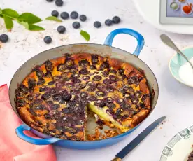 Clafoutis aux myrtilles