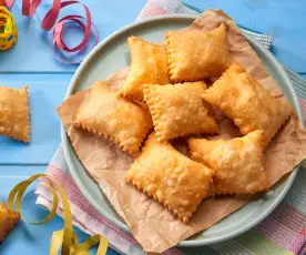 Ravioli fritti salati