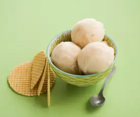 Sorbet poire avec morceaux