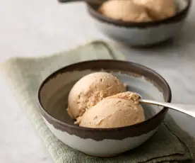 Almond Ice Cream (No Added Sugar)