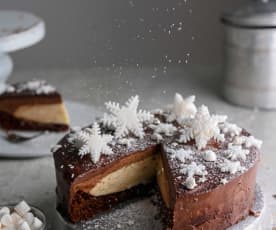 巧克力雪花蛋糕