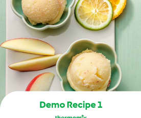 Demo Recipe 1 - Frozen Fruit Sorbet