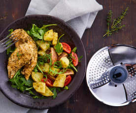 Pollo e insalata tiepida di patate (TM6)