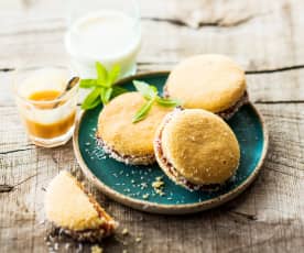 Alfajores (Biscuits fourrés à la confiture de lait)