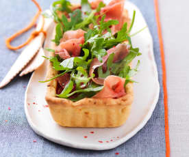 Tarte à la roquette