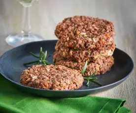 Black Bean Walnut Patties