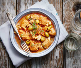 Sauté de veau aux olives