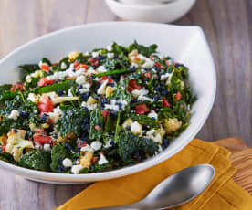 Lentil, Cauliflower and Kale Salad