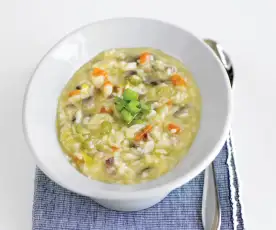 Risotto de verduras