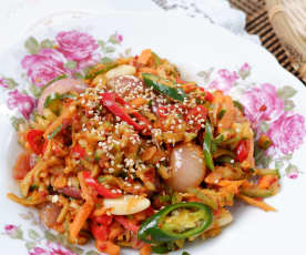 Acar Timun (Cucumber Acar)