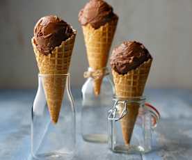 Dairy-free Mocha Ice Cream