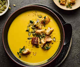 Versatile smooth soup