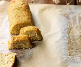 Rolo de pescada e salmão