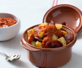 Potatoes with Chorizo