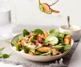 Salade pour booster le collagène