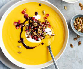 Velouté orange-courge