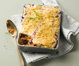 Lasagnes au tofu et au chou sans gluten