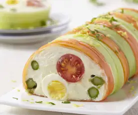 Terrine en fraîcheur de crudités